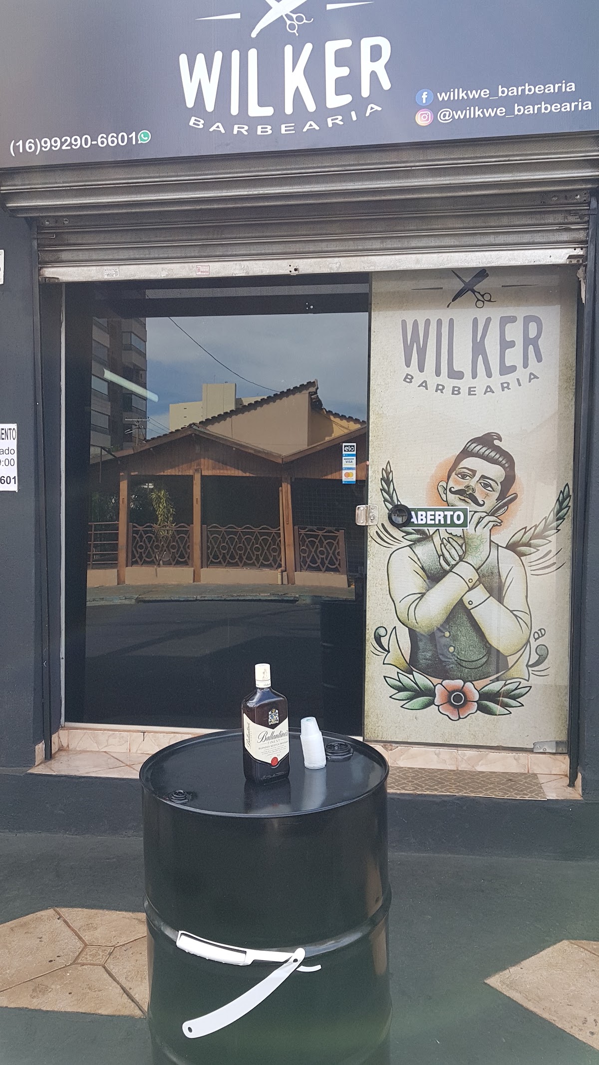 Resultado de corte e barba na Wilker Barbearia