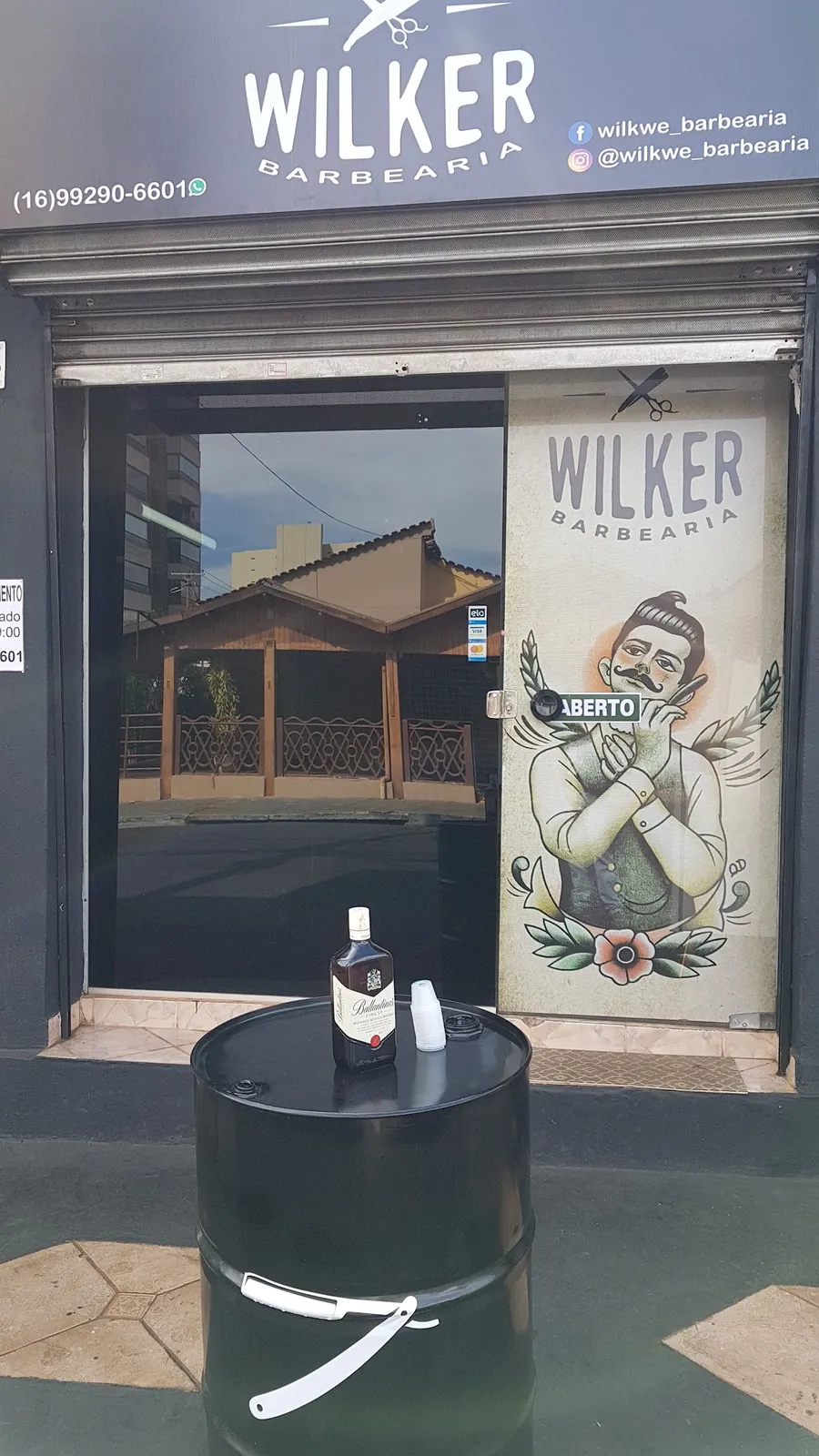 Resultado de corte e barba na Wilker Barbearia